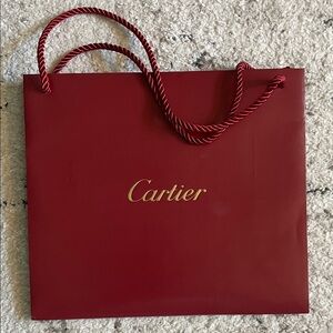 AUTHENTIC NEW CARTIER DESIGNER BAG!